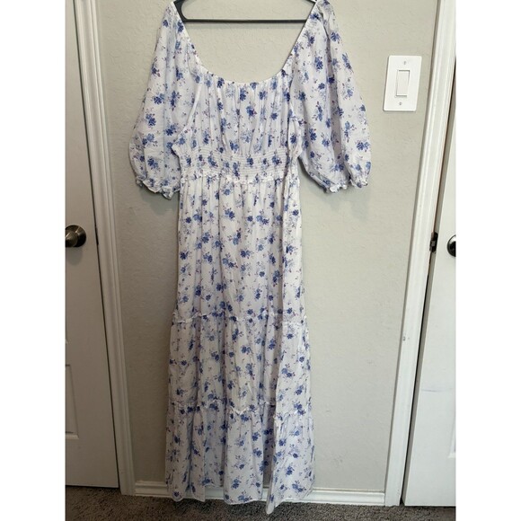 LoveShackFancy Dresses & Skirts - LoveShackFancy Target Floral Maxi Dress Tiered Gemma Cottagecore Peasant Size XL
